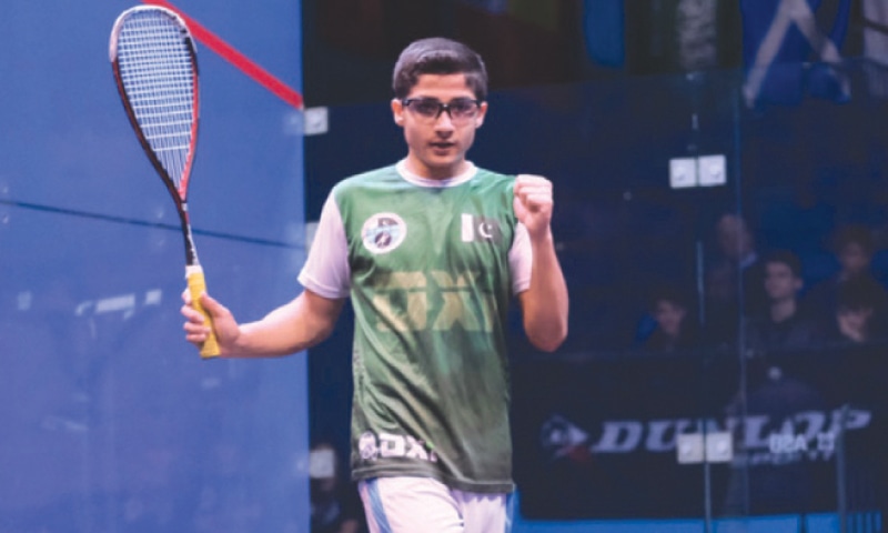 Hamza Khan U-15 British Junior Open Squash Champion