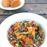 Samosa chaat Samosa chaat